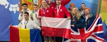 Polska europejską potęgą w pływaniu lodowym!