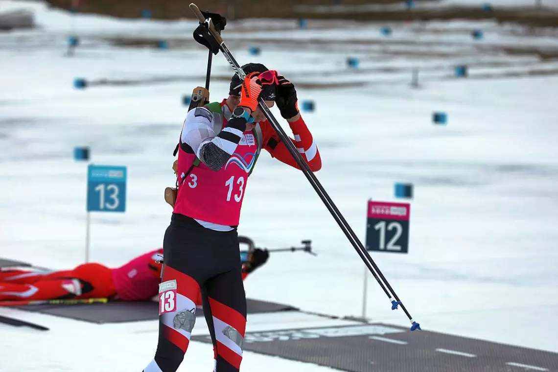 Mongolski biathlonista mistrzem Europy