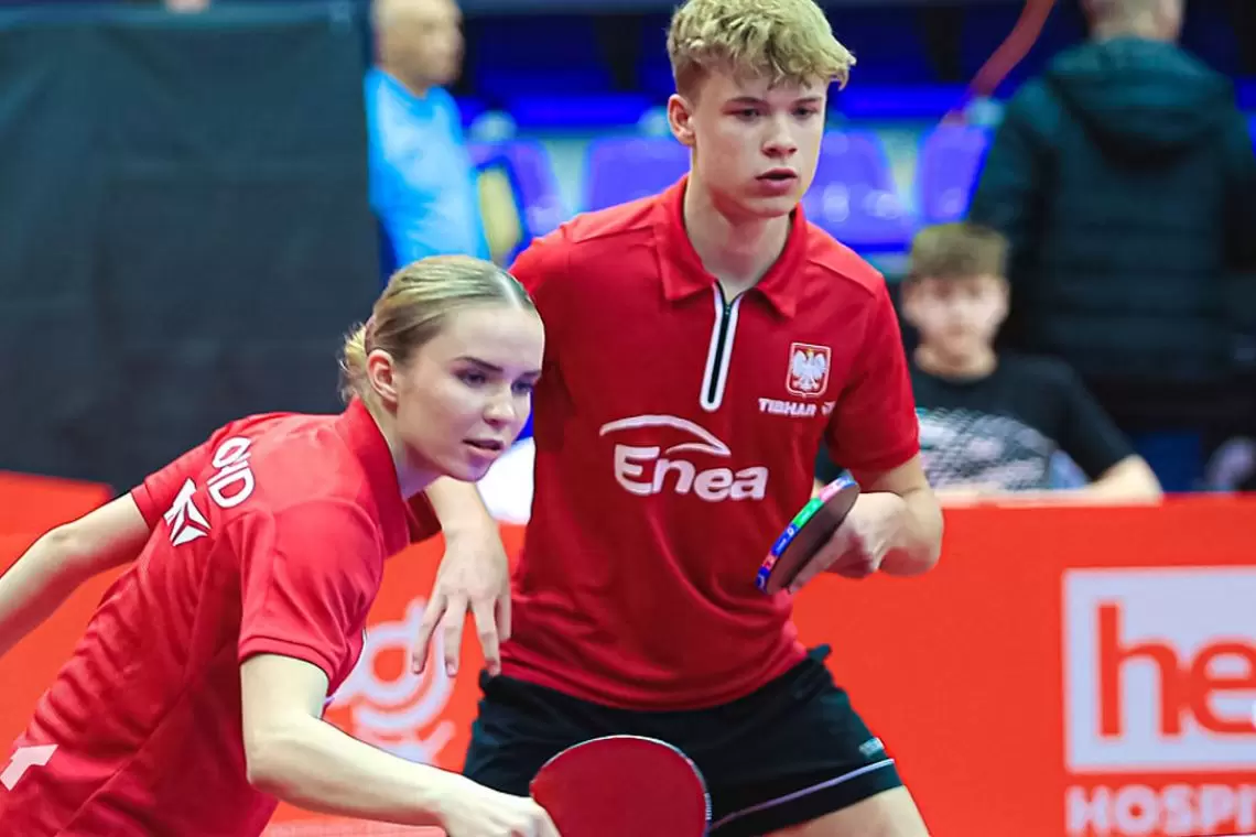 Brąz miksta w prestiżowym turnieju juniorów