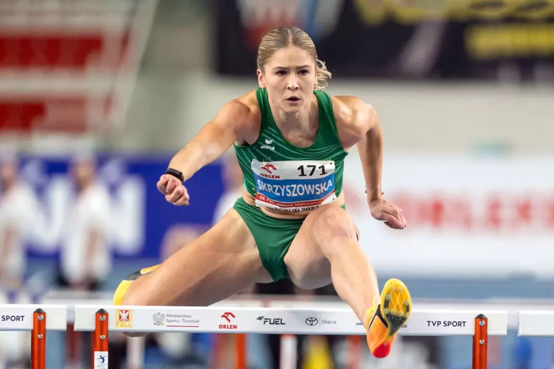 Popisy sprinterskie w Toruń Arenie