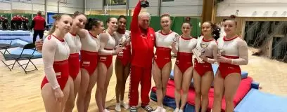 Gimnastyczki sportowe i artystyczne brylowały za granicą