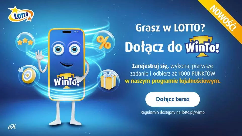 WinTo! – nowy program lojalnościowy LOTTO 
