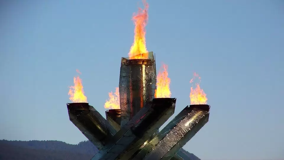 ogień olimpijski