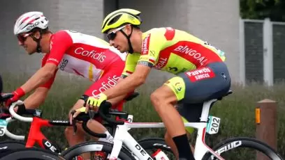 Świetna jazda polskiego kolarza. Aniołkowski drugi na etapie Giro d'Italia