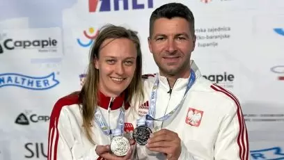 Małżeństwo na medal! Romańczykowie drudzy w karabinie podczas strzeleckich mistrzostw Europy