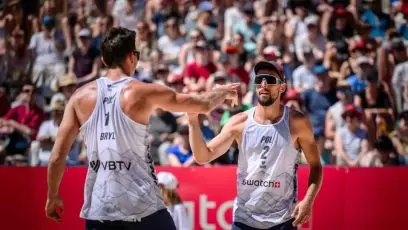 Siatkarze plażowi Bryl i Łosiak w 1/4 finału Beach Pro Tour ELite16