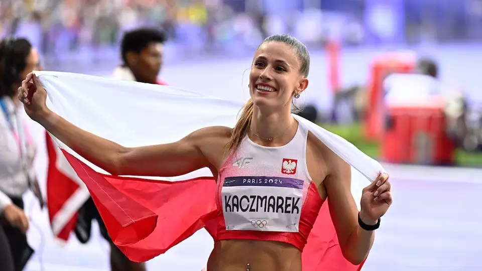 Natalia Kaczmarek brązową medalistką olimpijską w biegu na 400 metrów