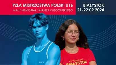 Ponad 1000 młodych zawodników na starcie mistrzostw Polski do lat 16