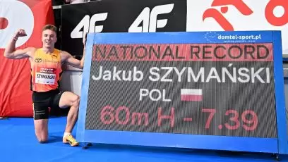 Show Jakuba Szymańskiego na ORLEN Cup w Łodzi. Rekord Polski w biegu na 60 metrów przez płotki