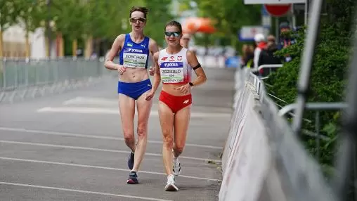 Świetny występ Katarzyny Zdziebło w DME w chodzie sportowym