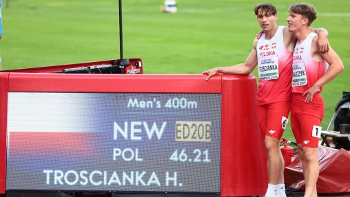ME U20 w Tampere: imponujący bieg Trościanki na 400 metrów. Polak liderem dziesięcioboju