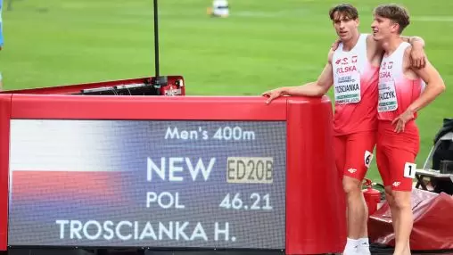 ME U20 w Tampere: imponujący bieg Trościanki na 400 metrów. Polak liderem dziesięcioboju