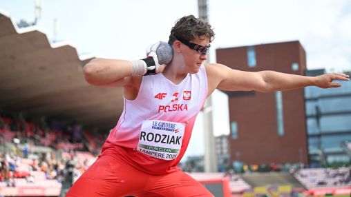 ME U20 w Tampere: brązowy medal Jakuba Rodziaka w pchnięciu kulą