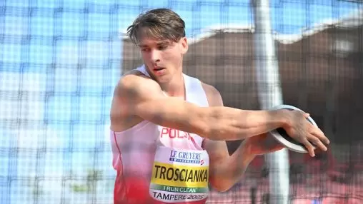 Hubert Trościanka w trójce najlepszych młodych lekkoatletów Europy